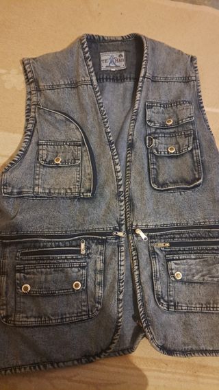 Chaleco Vaquero TEX HAN Azul
