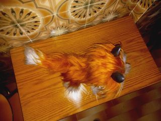 Vintage Gato de peluche Anos 70