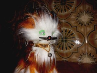 Vintage Gato de peluche Anos 70