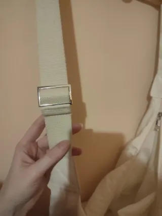 Borsa a tracolla bianca