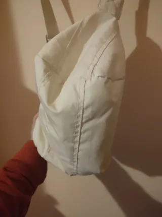 Borsa a tracolla bianca