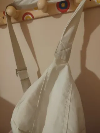 Borsa a tracolla bianca