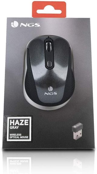 NGS Haze - Ratón Óptico Inalámbrico 2.4GHz, Ratón