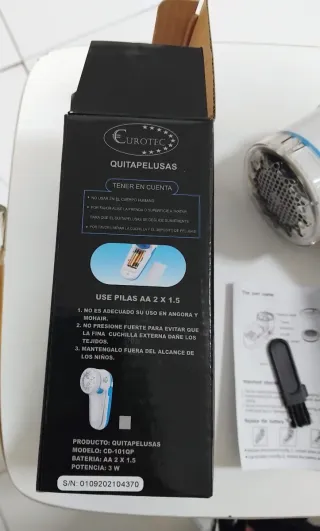 Quitapelusas Eurotec CD-101QP