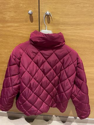Chaqueta bomber Parfois rojo granate. Nueva