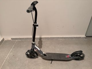 Patinete plegable negro