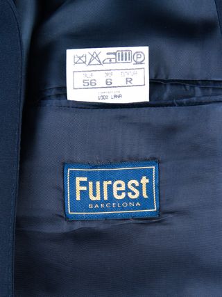 Americana Azul Ermenegildo Zegna Talla 56