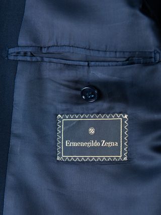 Americana Azul Ermenegildo Zegna Talla 56