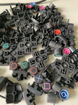 Mando Playstation 2 DualShock 2 Plateado