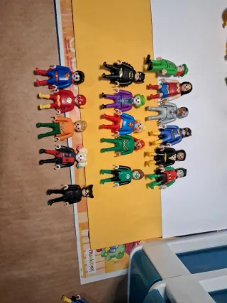 Lote 16 Figuras Playmobil Superhéroes