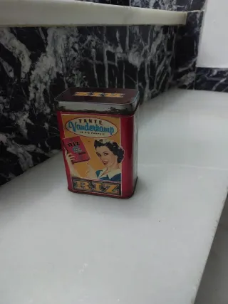 Lote 5 latas publicitarias retro vintage