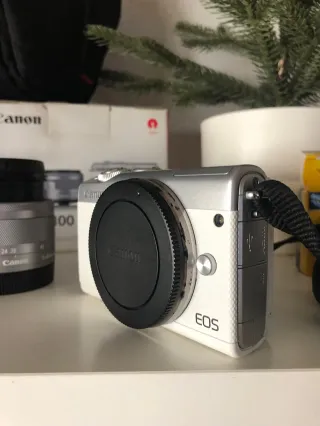 Cámara Canon EOS M100 Blanca