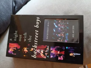 VHS Backstreet Boys A Night Out With