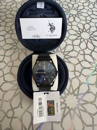 Reloj U.S. Polo Assn. Negro y Azul