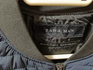 Chaleco Zara Hombre Azul