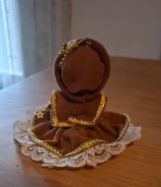 Muñeca de porcelana de colección Vintage