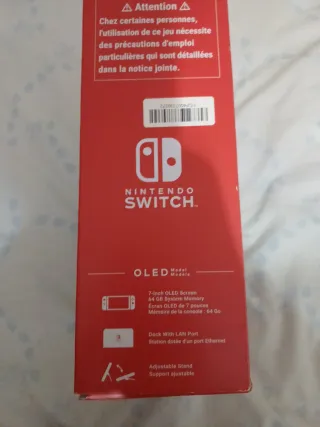 Nintendo Switch OLED Blanca y Negra