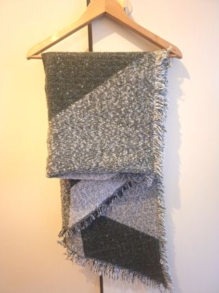 Sciarpone XXL con frange