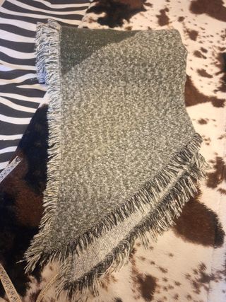 Sciarpone XXL con frange