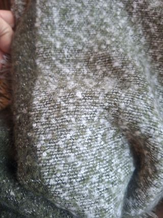 Sciarpone XXL con frange