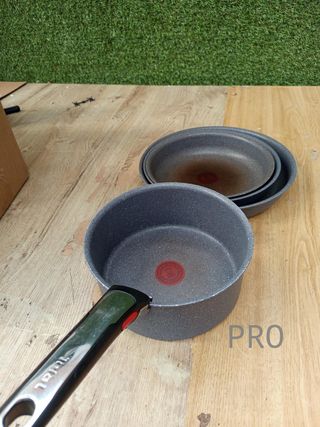 Tefal Ingenio Natural On - Set di 3 Padelle 22/24/28 cm