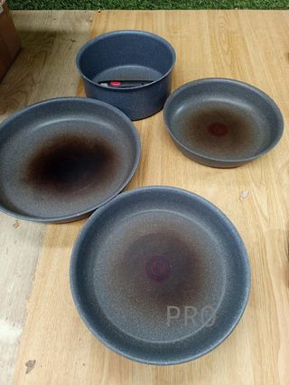 Tefal Ingenio Natural On - Set di 3 Padelle 22/24/28 cm