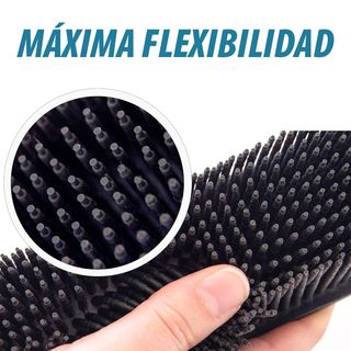 MAYA Scopa in Gomma Flessibile. Speciale per Peli di Animali