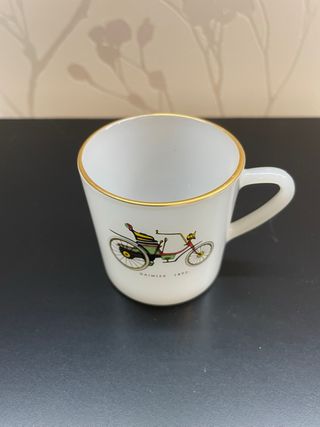 6 Tazas Arcopal Vintage Coches Antiguos 1970