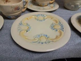 Juego de cerámica floral vidiler