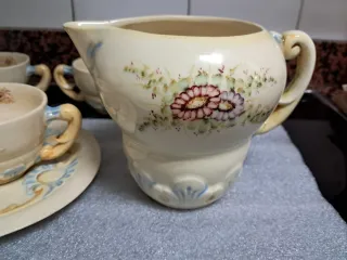 Juego de cerámica floral vidiler