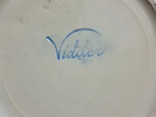 Juego de cerámica floral vidiler