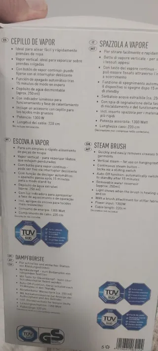 Plancha de vapor SilverCrest 1300W