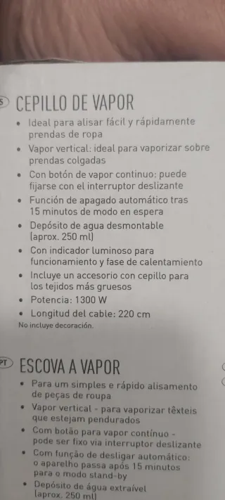 Plancha de vapor SilverCrest 1300W