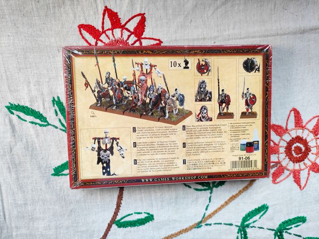 Warhammer Scheletro Conti Vampiri. Sigillato.
