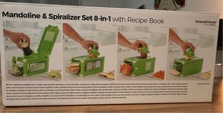 Mandolina y Espiralizador 8 en 1