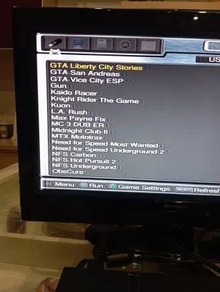 Consola PlayStation 2 Negra