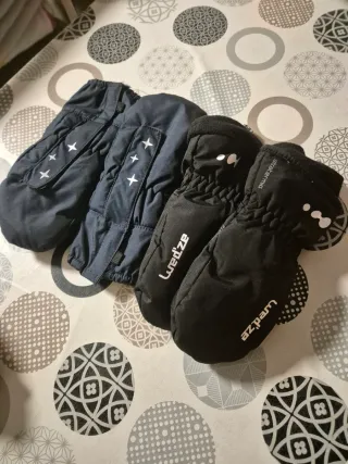 Botas de nieve para niño/a más guantes