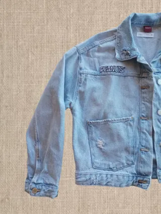 Chaqueta Vaquera Peanuts Zara Talla 13-14