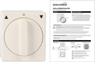 Schellenberg 23003 Interruptor de persiana enrolla