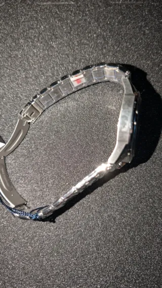 Reloj Tommy Hilfiger Azul y Plateado