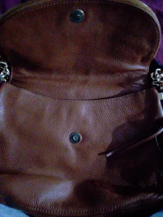 Borsa Michael Kors Marrone 1981 con ciondolo