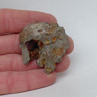 minerali CALCITE SU LATITE Colli Euganei (C17)