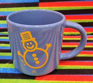 Taza McDonald's Navidad Muñeco Nieve