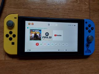 Nintendo Switch + Juegos Minecraft y FIFA 23