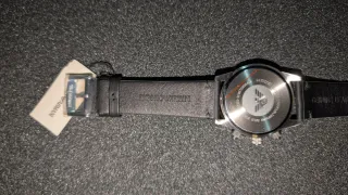 Reloj Emporio Armani Negro y Plateado