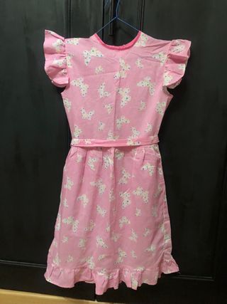 Vestido Vintage Mariposas Talla S