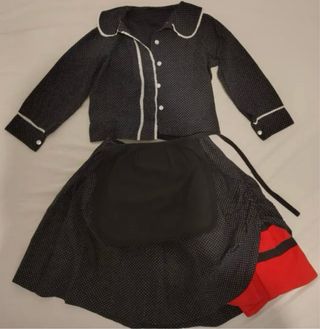 traje casera niña 3 4 años