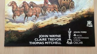 Cartel de cine original La Diligencia (1939)