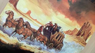 Cartel de cine original La Diligencia (1939)