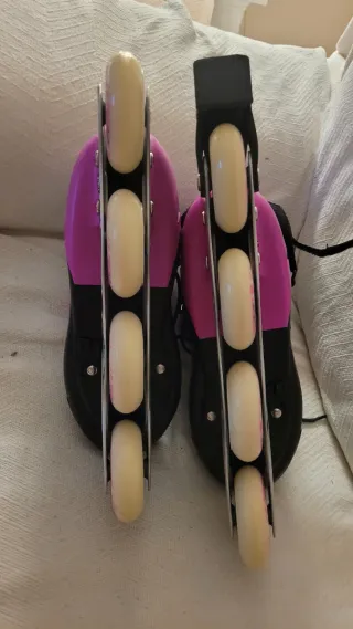 Patines en línea mujer talla ajustable